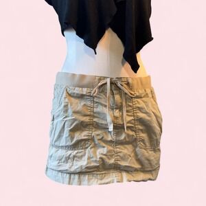🤎 Old Navy Cargo‎ Mini Skirt | Y2K Grunge Utility Skirt ✨